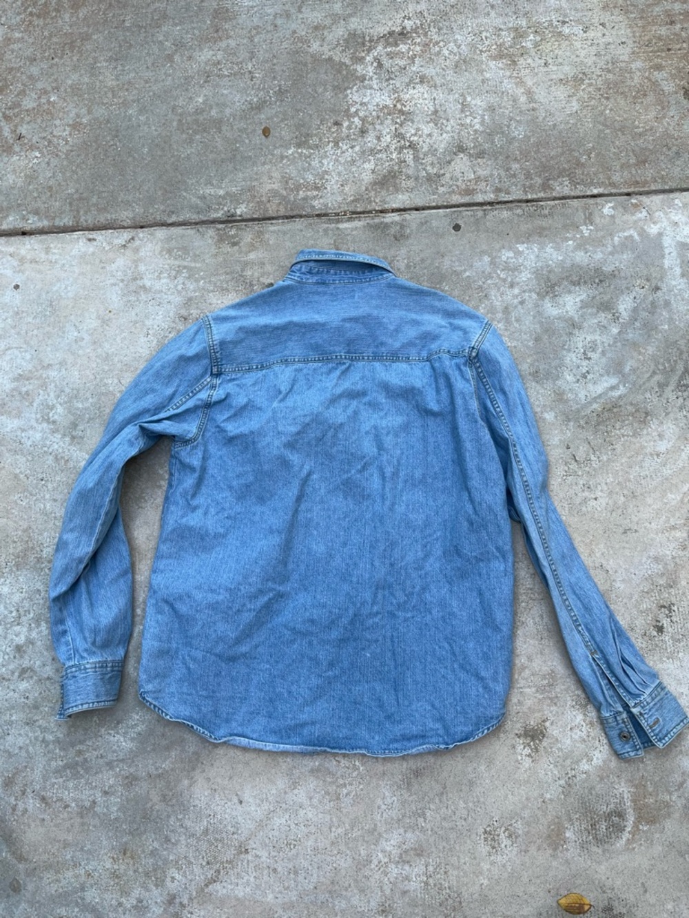 Levi’s overshirt shacket workwear with metal buttons Large - Picture 10 of 11